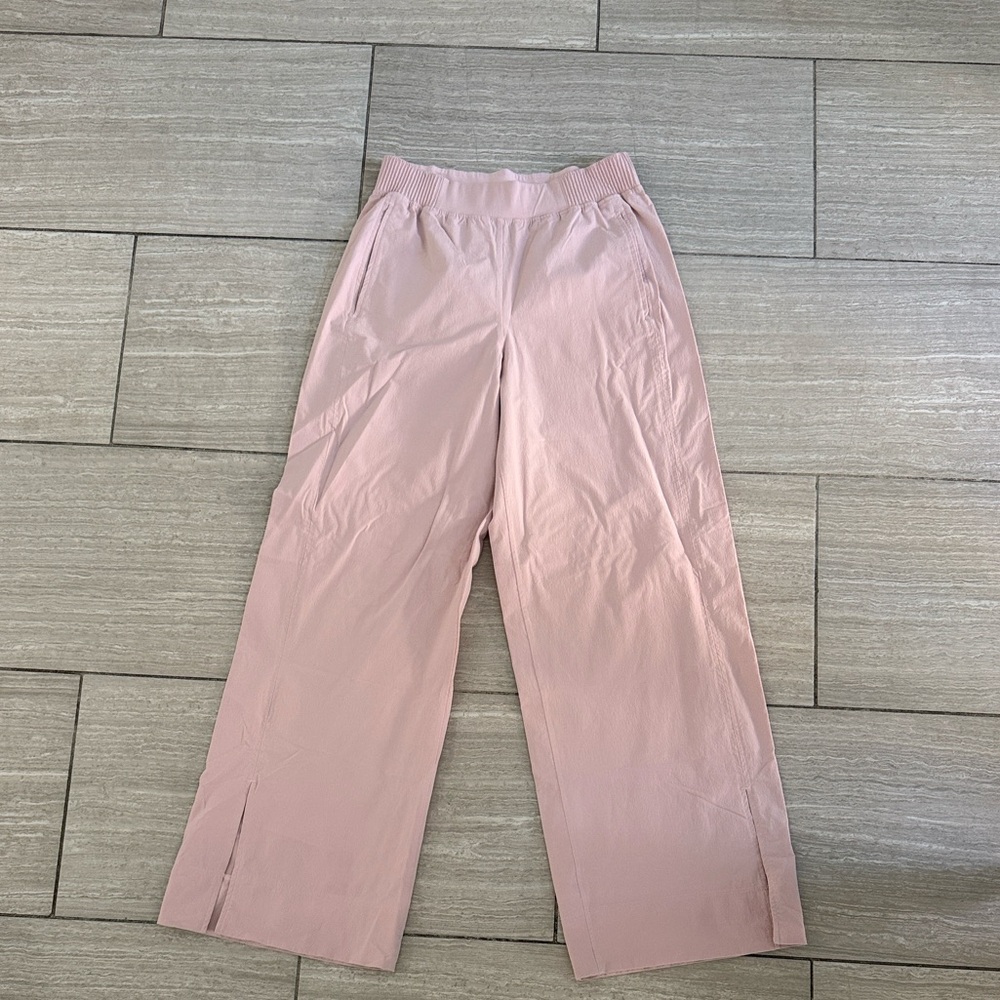 Lululemon stretch woven high rise wide leg pant